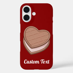 Funda iPhone 16 Heart Biscuit