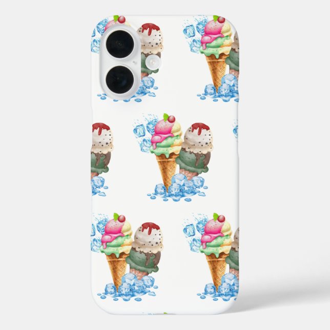 Funda iPhone 16 helado (Reverso )