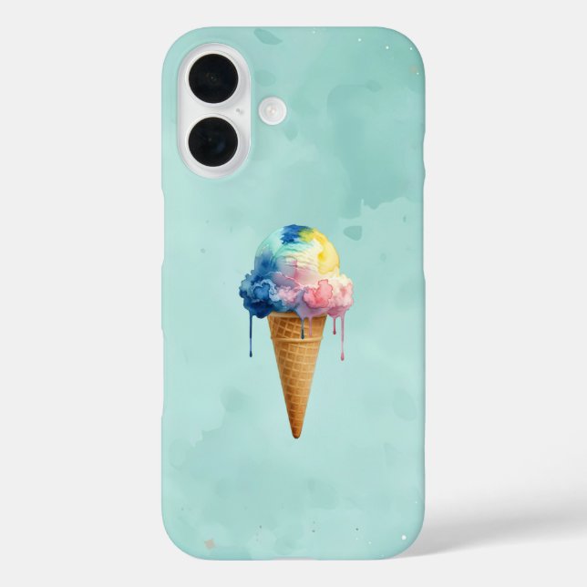 Funda iPhone 16 Helado (Reverso )