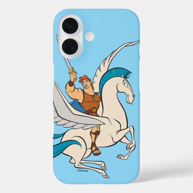 Funda iPhone 16 Hercules Riding Pegasus Case-Mate iPhone Case (Reverso )