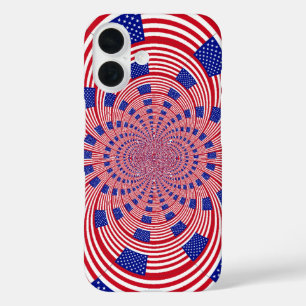 Funda iPhone 16 Hermoso e impresionante Kaleidoscopio de la Bander