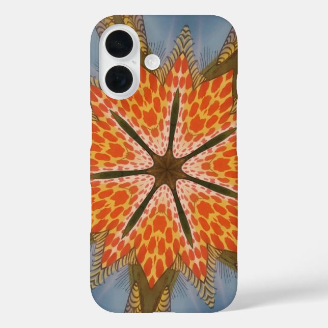 Funda iPhone 16 Hermoso increíble animal femenino de diseño africa (Reverso )