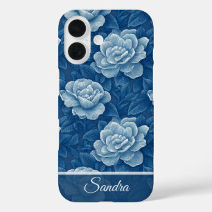 Funda iPhone 16 Hermoso regalo del día de San Valentín gardenias f
