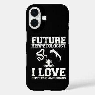 Funda iPhone 16 Herpetólogo Futuro Amante De La Herpetología Anfib