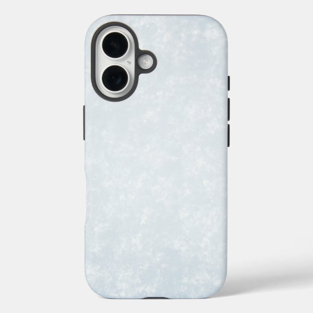 Funda iPhone 16 Hielo y nieve texturados (Reverso )