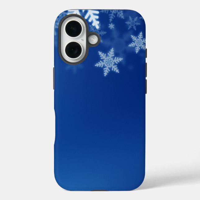 Funda iPhone 16 Hielo y nieve texturados (Reverso )