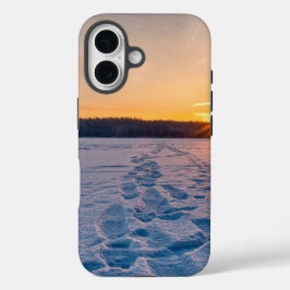 Funda iPhone 16 Hielo y nieve texturados