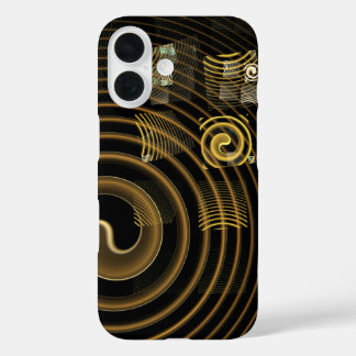 Funda iPhone 16 Hipnosis Arte abstracto