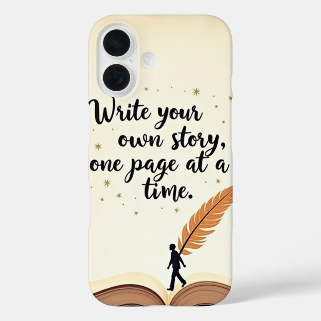 Funda iPhone 16 Historia en tus manos (Reverso )