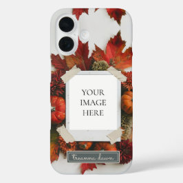 Funda iPhone 16 Hojas sin tiempo