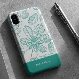 Funda iPhone 16 Hojas verdes