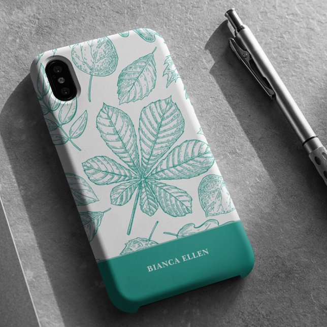Funda iPhone 16 Hojas verdes (Subido por el creador)