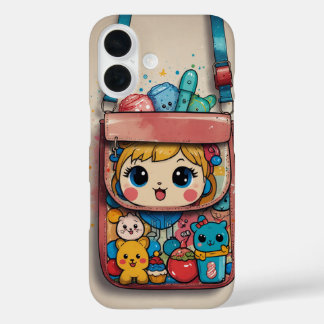 Funda iPhone 16 Hola gatito