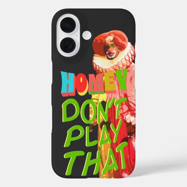Funda iPhone 16 Homey no juegues eso (Reverso )