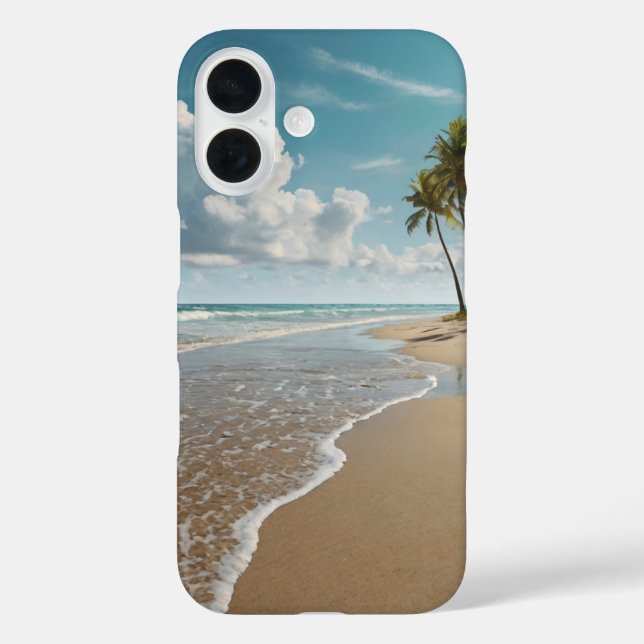 Funda iPhone 16 Horizonte dorado (Reverso )