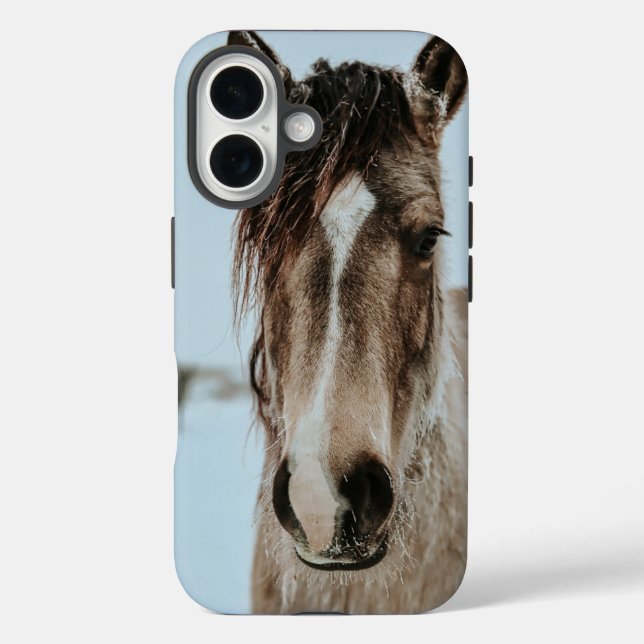 Funda iPhone 16 Horse Phone Case iPhone 16 (Reverso )