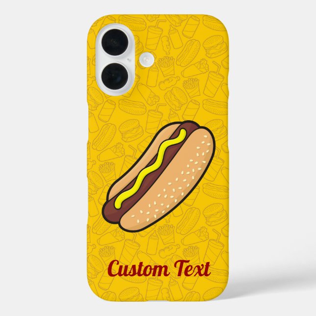 Funda iPhone 16 Hotdog (Reverso )