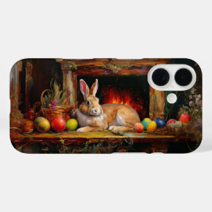 Funda iPhone 16 Huevos coloridos de Pascua