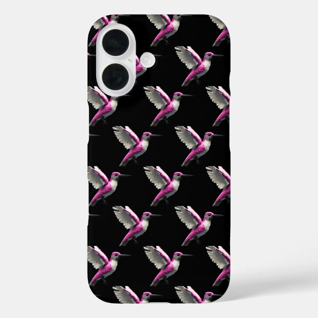 Funda iPhone 16 Hummingophynchus pixilus (Reverso )
