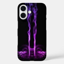 Humo de dragón negro y morado