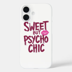 Funda iPhone 16 Humor femenino descarado con labios rosados