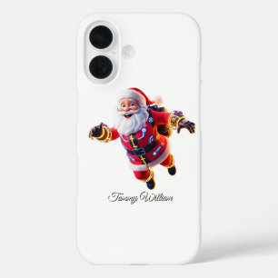 Funda iPhone 16 Humor gracioso moda navidad moderna y divertida