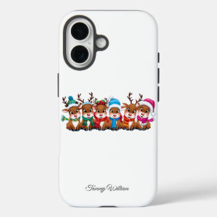 Funda iPhone 16 Humor gracioso moda navidad moderna y divertida