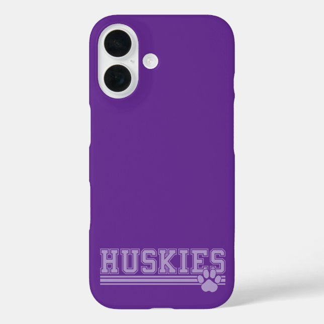 Funda iPhone 16 Huskies (Reverso )