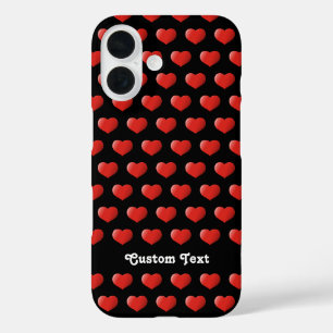 Funda iPhone 16 Icono de corazón 3D