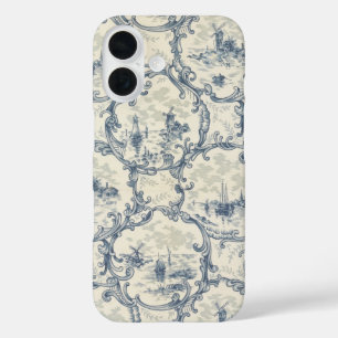 Funda iPhone 16 Iglesia & Barcos,Molino de viento & Barcas,Inspira