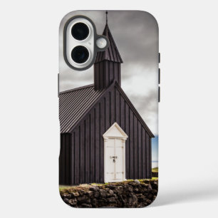 Funda iPhone 16 Iglesia Negra De Budir, Islandia