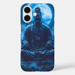 Funda iPhone 16 Iluminación en Azul