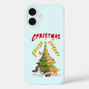 Funda iPhone 16 Ilustración de navidades