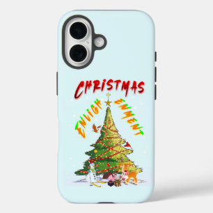 Funda iPhone 16 Ilustración de navidades