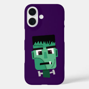 Funda iPhone 16 Ilustración del Monstruo de Frankenstein