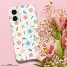 Ilustracion floral Giro Multicolor Pastel rosa