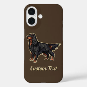Funda iPhone 16 Ilustracion Gordon Setter