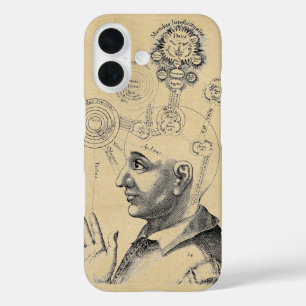 Funda iPhone 16 Ilustracion medieval del pensamiento humano