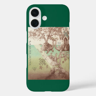 Funda iPhone 16 Ilustracion natural de las islas Fantasías