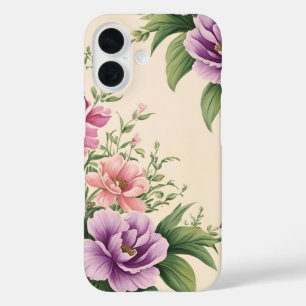 Funda iPhone 16 Impresión floral De Lavanda Y Jardín De Campo Subi