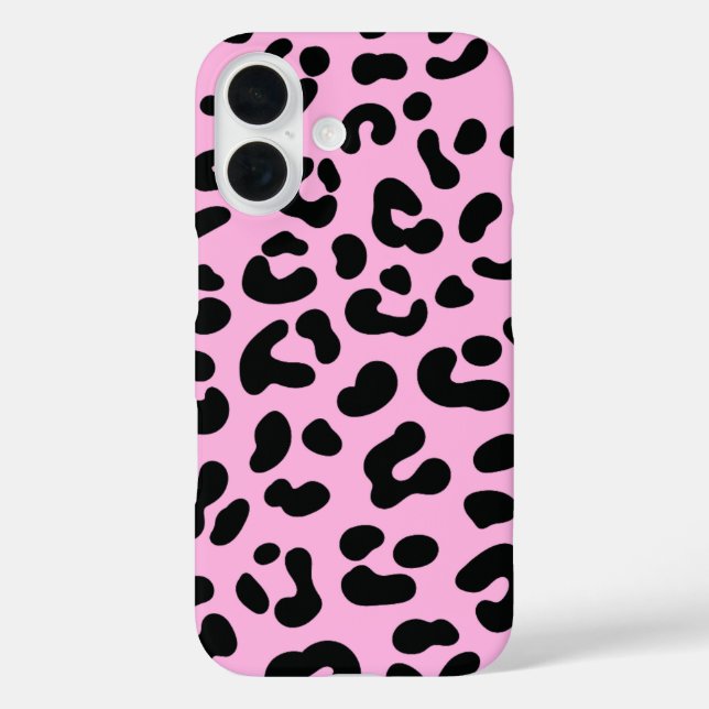 Funda iPhone 16 Impresión Pastel Rosa (Reverso )