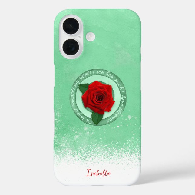 Funda iPhone 16 In Bloom  (Reverso )