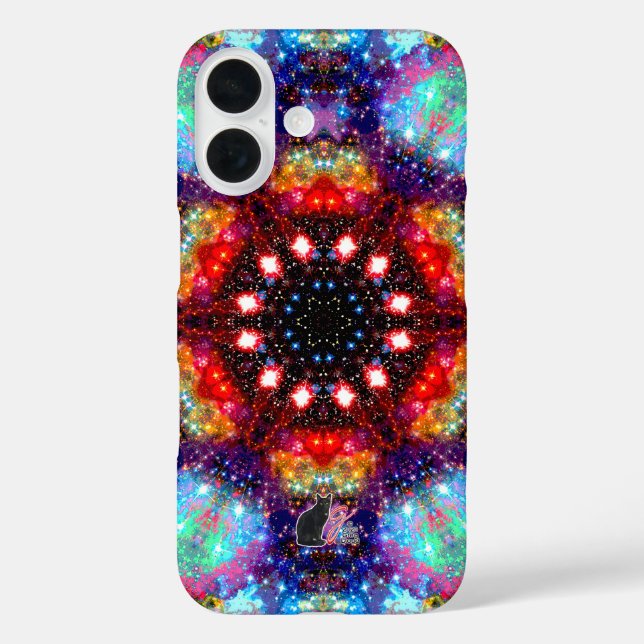 Funda iPhone 16 Incandescencia Stellar Kaleid (Reverso )