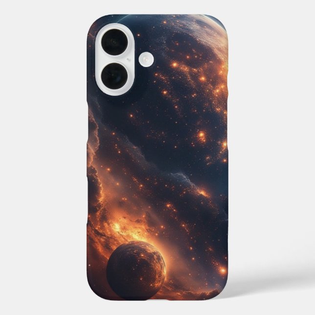 Funda iPhone 16 Inferno Nebula Rising (Reverso )