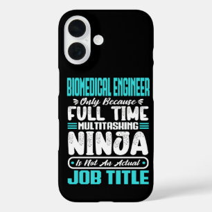 Funda iPhone 16 Ingeniero biomédico Título Profesional Habilidades