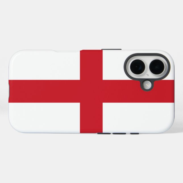 Funda iPhone 16 Inglaterra (Reverso (Horizontal))