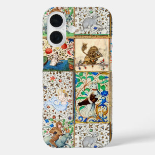 FUNDA iPhone 16 INSTRUMENTOS MUSICALES DE REPRODUCCIÓN MEDIEVAL BE