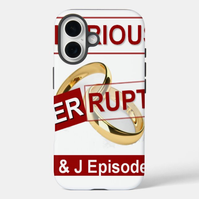 Funda iPhone 16 Interrupción Gloriosa: Un comienzo dorado (Reverso )