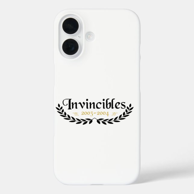 Funda iPhone 16 Invincibles Arsenal (Reverso )