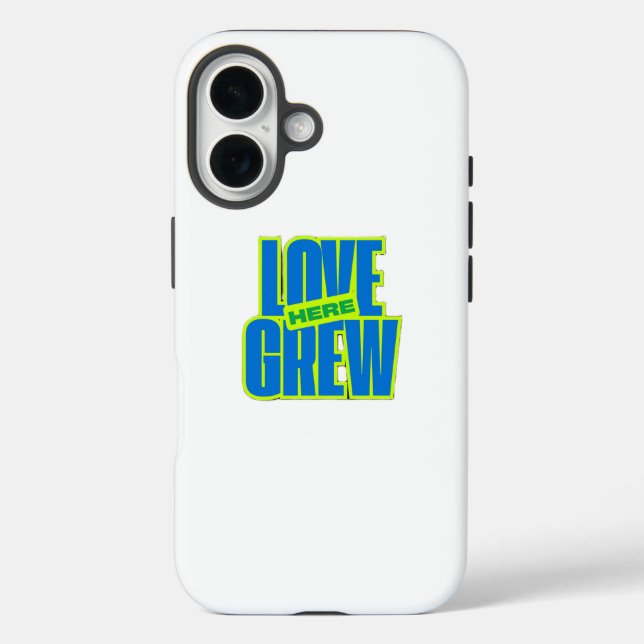 Funda iPhone 16 iPhone 16 Case ( love grew here) (Reverso )